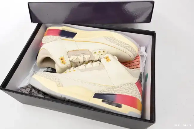 Kicktheory Air Medellin Jordan J x FN0344-901 Balvin 3 Sunset 0606